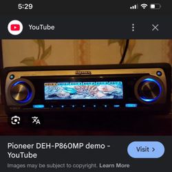 Old School Pioneer Graphic Stereo 