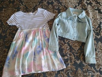 Toddler Girl Dress And Jacket 