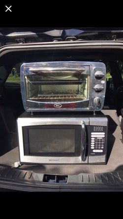 Microwave & toaster