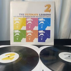 The Ultimate Lessons 2 STAR1(contact info removed) Double Vinyl Cut Chemist DJ Nu-Mark DJ Shadow Coldcut (Rare Records!)