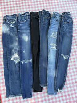 Bundle/Lot of American Eagle jeans size 0 Regular