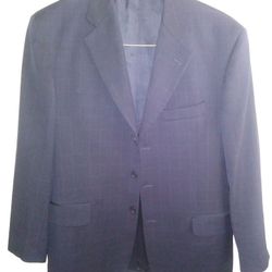 Nice male COLLECTION Navy blue tailored male Jacket by TOVARE ENZO, Made in Italy. NICE size 42.