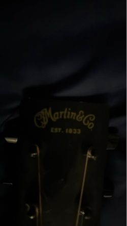 Martin & Co. Acoustic Guitar