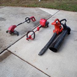 Electric Leaf Blower and Trimmer 