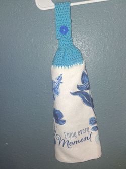 Crochet Top Hanging Kitchen Towel