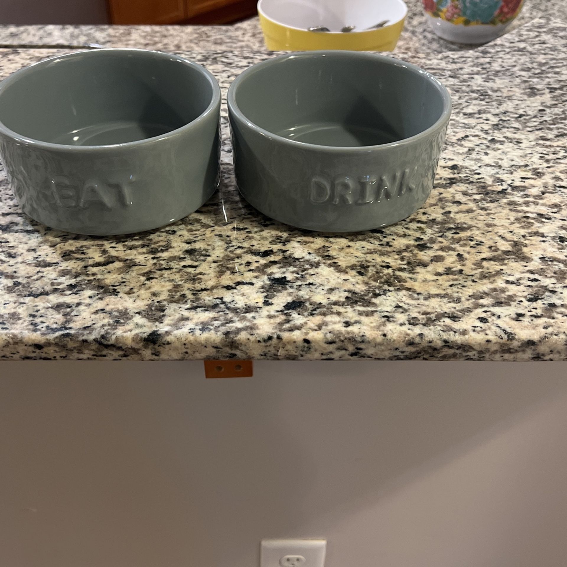 Dog Water And Food Bowl 
