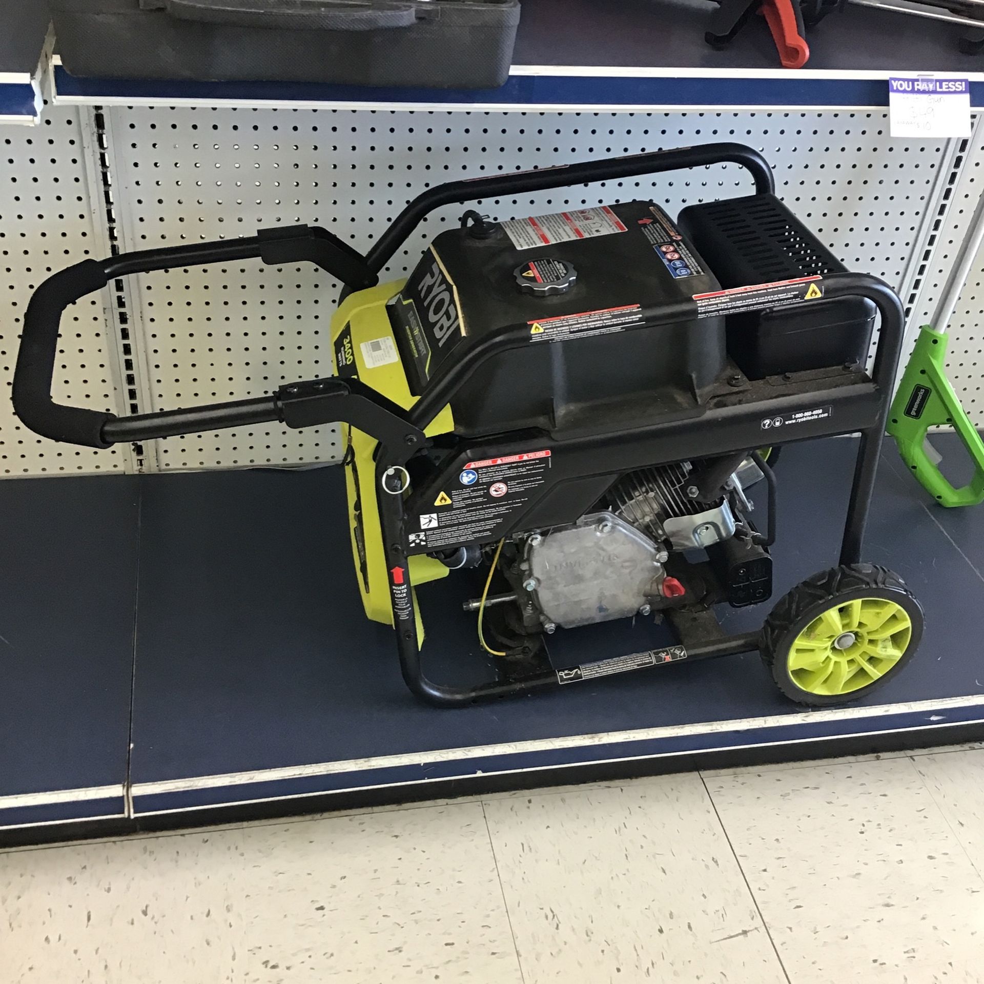 Ryobi Easy Start Generator