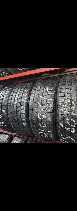 Snow Tires 245.60R18 Only $300 With Installation 
