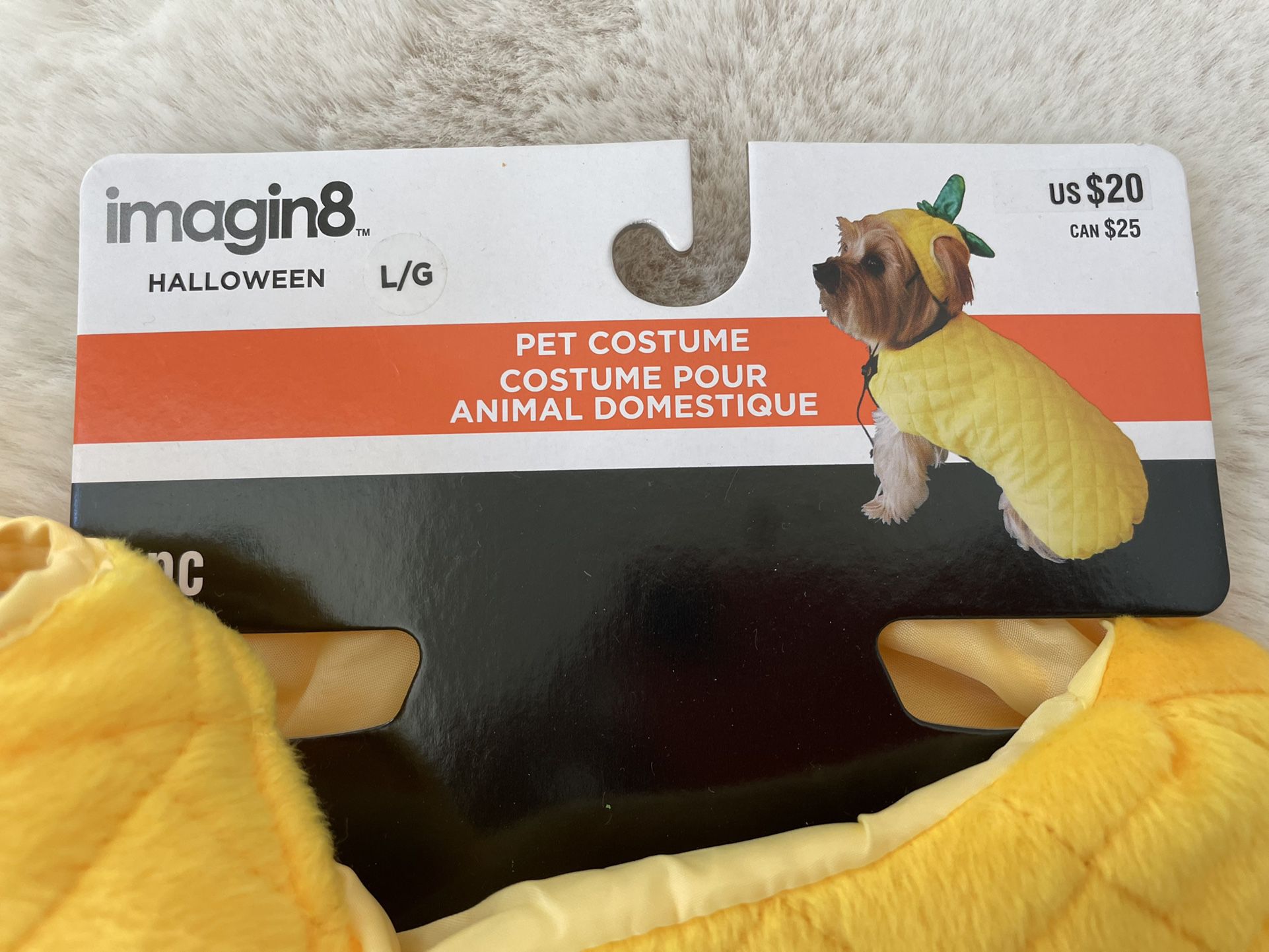 Pineapple Dog Costume 