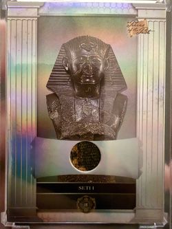 Ancient Egyptian Mummy Relic Card Circa 1000 BC – Pieces of the Past Refractor