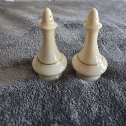 Vintage Lenox Regency Collection Salt & Pepper Shakers