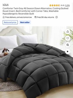 Twin comforter