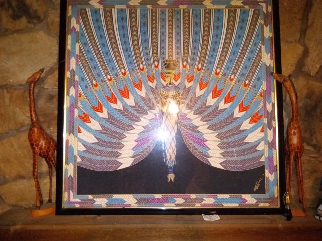 Erte Framed Scarf