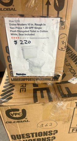 Drake Single Flush Toilet