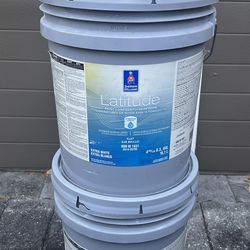 5 gallon white paint exterior