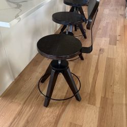 Chocolate, Brown, Swerving Stools/Chairs