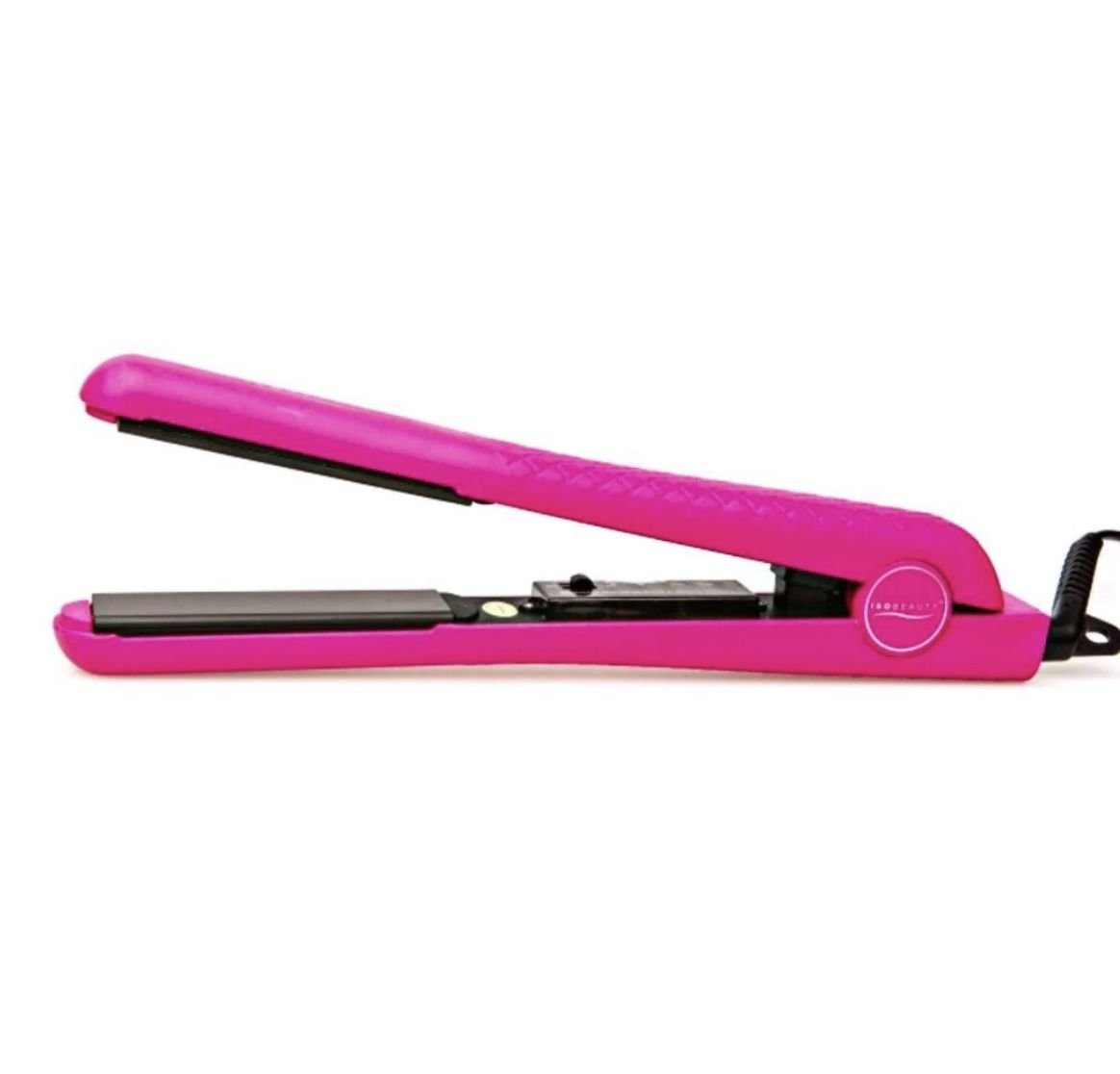 Hair Straightener Ceramic Flat Iron Pink By Iso Beauty USA Original Brand New