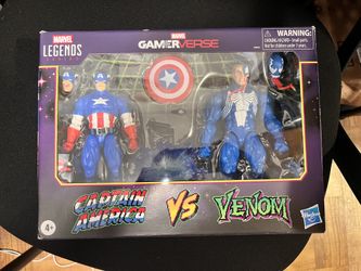 Marvel Legends Gamer Verse Captain America Vs Venom