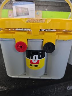 Optima Yellow Top Battery D34/78 Dual Purpose Deep Cycle AGM Car Truck Battery. Bateria de Gel Para Carro Camioneta

PRICE IS FIRM. Optima Yellow Top 