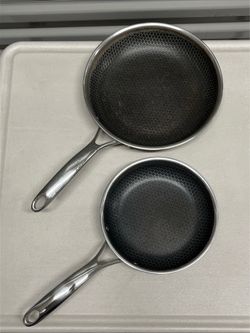 HexClad 11” & 8.5” Hybrid Nonstick Skillet Fry Pan (No Lids)