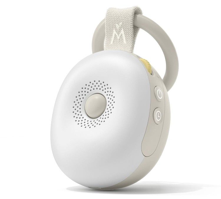 Mavogel White Noise Machine - Portable Sound Machine for Baby & Kids Sleep, Ergonomic White Noise Machine with 10 Sounds, Rechargeable Sound Machine w