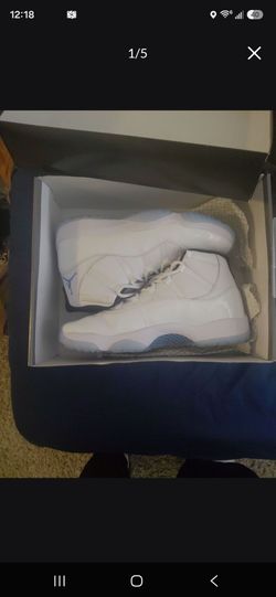 Air jordan 11 cool grey and columbia size 15