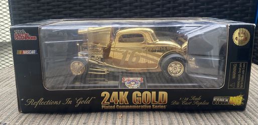 AVAILABLE 24K Gold 1:24 Stock Rods Die Cast Replica - Read The Description BEFORE You Text Me, Please