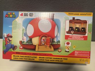 Super Mario Deluxe Toad House Playset