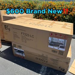 U Shape Dark Gray Sofa Pull Out Bed Couch 🛋️ New In Box 📦 