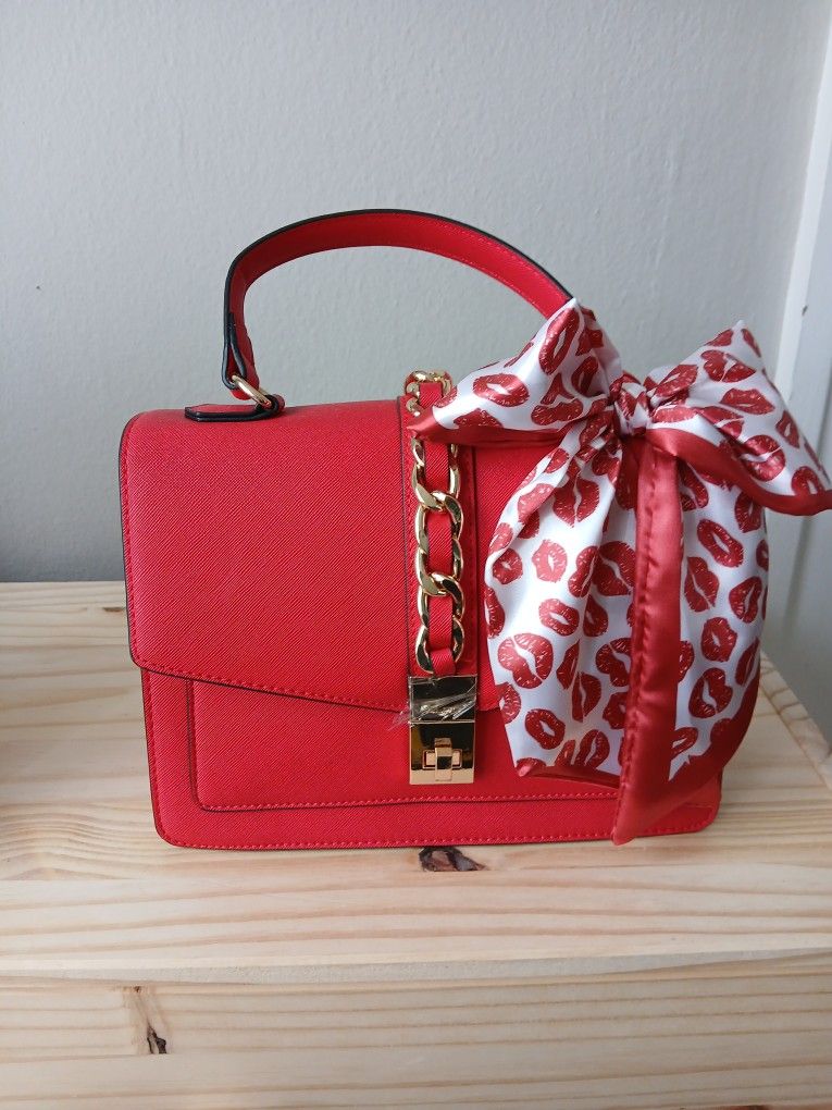 Red ALDO Handbag