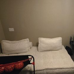 Set of four Bales white accent chair