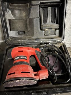 Black and decker 5” orbital sander