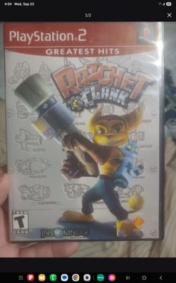 Ratchet and clank ps2 works perfect $8