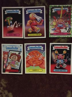 Garbage pail kids stickers $2 each 