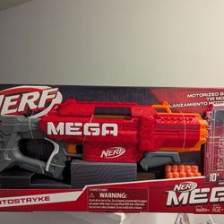 Nerf Mega Motostryke Motorized 10-Dart Blaster