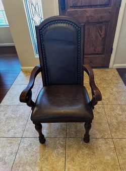 Leather chairs