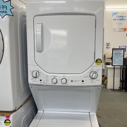 Stacked Washer 2.8 Cu Ft And Dryer 5.3 Cu Ft 