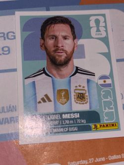 Lionel Messi Panini Sticker
