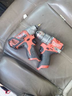 M 12 Milwaukee impact and drill only tool