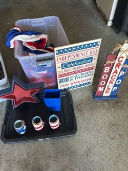 July 4 decorations