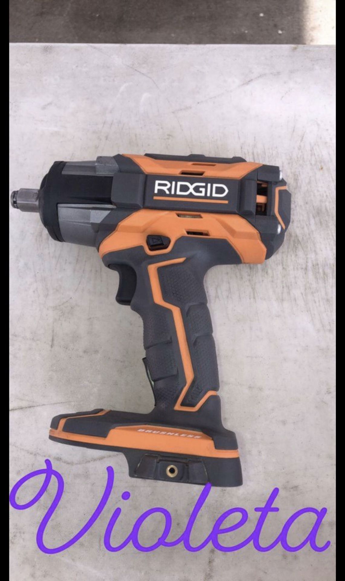 Ridgid impact wrench