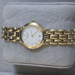 Raymond Weil watch 18k gold 9946 