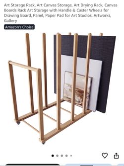 Art storage racks