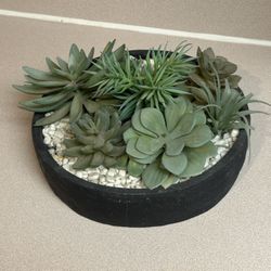 Faux plant home decor 