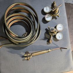 Oxy Acetelyne Regulator / Hose / Torch Usa Made