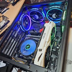 Corsair Gaming PC. i7-3.0GHz CPU 9TH-Gen 16GB Ram 512GB SSD+1TB HDD GPU: GTX 8GB.