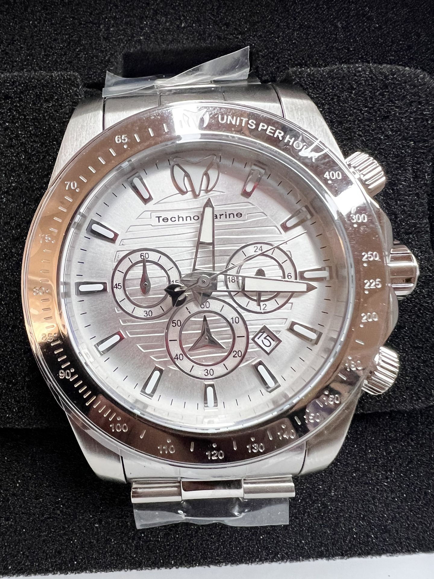 Technomarine Manta Grand Silver Dial Men's Watch TM-220122