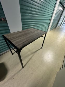 Table With Chairs And Bench