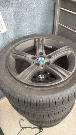 BMW rims and tires