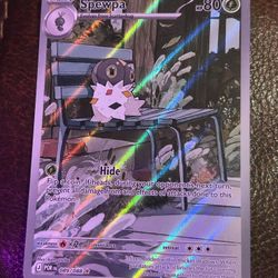 Special Illustration Rare Spewpa 089/088 Full Art Pokemon TCG NM/Mint